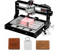 Genmitsu CNC 3018-PRO Machine de Gravure GRBL 3 Axes pour débutants | Zone de Travail 300x180x45mm, Routeur DIY pour Bois, Acrylique, PVC et Métal Mou