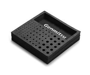 Genmitsu EVA CNC Fraiseuse Plateau de stockage des forets avec 85 trous, 200mm x 200mm x 43mm