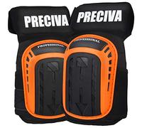 Genouillères de travail Preciva genouillère professionnelles pour le travail, avec rembourrage en gel confortable et sangles réglables, pour le jardinage et les travaux de construction