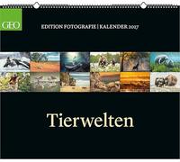 GEO Edition: Tierwelten 2027: Wandkalender 70x60 cm mit 12 Tierfotografien, deutschem Kalendarium, Spiralbindung und Postkarten