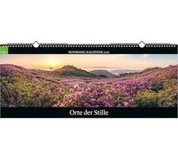 GEO Panorama: Orte der Stille 2027: XXL Wandkalender 120x50 cm mit 12 Naturfotografien, deutschem Kalendarium und Spiralbindung