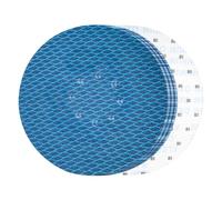 GEOGIEEW 15pcs Disque Abrasif 225 mm 8 Trous, Grain P180 | Disques Poncage pour Ponceuse Girafe, Ponceuse à Long Cou et Ponceuse à Plâtre