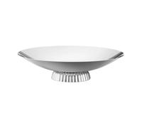 Georg Jensen Bernadotte plat de service bas Acier inoxydable. surtable. Ø40 cm
