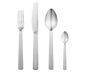 Georg Jensen - Bernadotte, service de couverts 16 pièces pour 4 personnes, finition mate