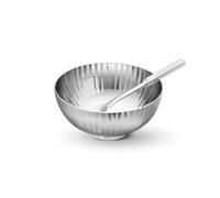 Georg Jensen Bol à sel avec cuillère Bernadotte Acier inoxydable