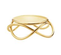 Georg Jensen Bougeoir bloc Glow Petit Plaqué or 18K