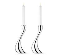 Georg Jensen Bougeoir Cobra. lot de 2 grand. 24 cm
