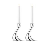 Georg Jensen Bougeoir Cobra. lot de 2 Petit. 16 cm