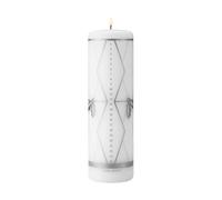Georg Jensen bougie calendrier 2026 impression argentée