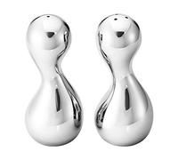Georg Jensen Cobra Ensemble salière et poivrière en acier inoxydable
