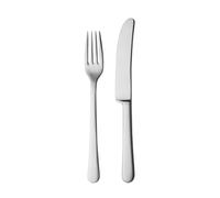 Georg Jensen Couverts à dessert Copenhague mat 8 pièces