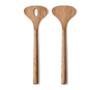 Georg Jensen Couverts à salade Alfredo en chêne 28 cm