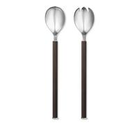 Georg Jensen Couverts à salade Bernadotte manche en bois 2 pièces