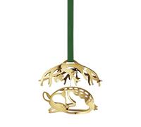 Georg Jensen Décoration de Noël 2023 à suspendre, couleur cerf, doré