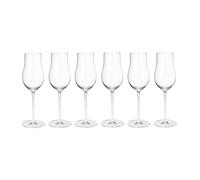 Georg Jensen Flûte à champagne 25 cl Sky. lot de 6 Transparent