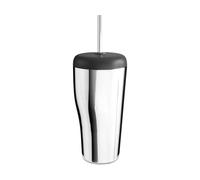 Georg Jensen Mug thermique Sky avec paille 40 cier inoxydable