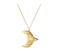 Georg Jensen Ornement de Noël lune 2024 Plaqué or