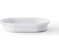 Georg Jensen - Plat à gratin ovale Bernadotte, blanc brillant