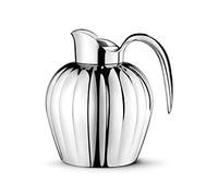 Georg Jensen - Thermos - Bernadotte - Acier inoxydable - Couleur : argent - 18,8 x 18,9 cm - 0,8 l
