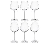 Georg Jensen Verre à vin rouge Sky 50 cl Lot de 6 Cristalline