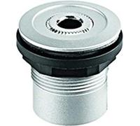 Georg Schlegel 6,3 mm prise jack femelle argentée, double ronde, RONTRON-R-JUWEL prise femelle/fiche de câble, forme latérale