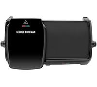 George Foreman - 23450 - Grill avec plancha 10 portions 2180 W - Noir