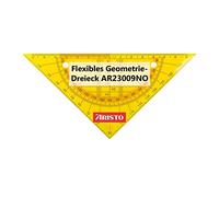 geotec Geo Flex Triangle de géométrie HYP. 16 cm, orange fluo