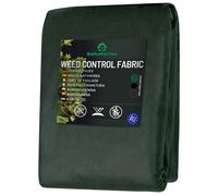 Geotextile/Agrotextile contre les mauvaises herbes, toile de paillage, épais, vert 150g 1,6m x 25 m