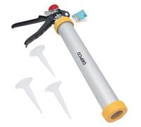 GEPCO Pistolet à cartouche 600ml - Seringue en silicone - Pistolet à silicone - Presse à cartouche - Presse à mortier - Pistolet à joint - Pistolet à mortier