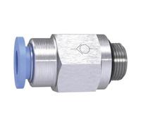 Ger. Clapet anti-retour "Blue Serie" - Schl. Pour diamètre extérieur de 12 mm de diamètre, pour le travail Charge maximale : 10 bars, plastique/MS vern.