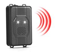 Gerbala Anti Rongeur Voiture, ultrasons et Flash Multifonction, Défense Contre Les fouines pour Voiture, Repeller Anti-Martres, Souris, Ratons Laveurs et Rongeurs, pour Voiture, Garage, Grenier