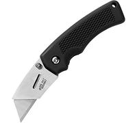 Gerber Cutter de Poche Pliable - Edge - Noir, Longueur de Lame : 6,7 cm, Acier Inoxydable, 31-000668
