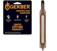 Gerber Edgefield Pack Sharpener Aiguiseur de couteaux | Système d'aiguisage 3 en 1, Grain diamant 220/660 et céramique 1000, Marron, 1078348