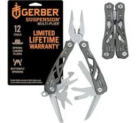Gerber Pince multifonctions, Suspension avec étui de protection, 12 outils en 1, Noir, 31-003620