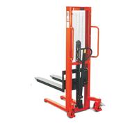 Gerbeur hydraulique STIER, capacité de Charge 1 000 kg, Hauteur de levée 3 000 mm