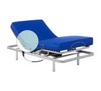 Geriafy - Lit Électrique 80x200 cm avec Matelas Professional HR | Sommier Électrique 4 Plans | Housse Imperméable et Lavable