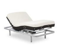 Geriafy - Pack Lit Électrique 90x200 cm | Matelas Orthopédique Viscoélastique 20 cm | Télécommande