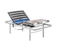 Geriafy - Sommier électrique | 90x190 cm | Renforcé et Compact | Commande par Câble et Pieds réglables sur 4 hauteurs