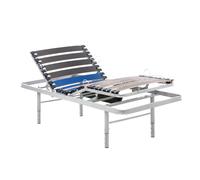Geriafy Sommier électrique 90x200 cm Pieds réglables, télécommande sans Fil | Sommier à lattes en 4 plans, réglage ergonomique et emballage compact