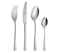 Gerlach 1760 Couverts de Table 6 Personnes - 24 Pièces - Couteaux Fourchettes Cuillères à Soupe Cuillères à Thé - Acier Inox 18/10 - Passe au Lave-Vaisselle - Tunea