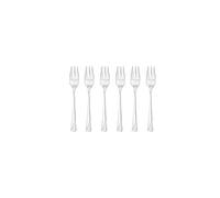 Gerlach 1760 Fourchettes à Dessert et à Gâteau, Lot de 6, Acier Inoxydable | Petites fourchettes à pâtisserie argentées, 6 pièces, fourchettes de table élégantes pour dîners, anniversaires, célébrations
