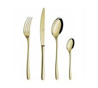 Gerlach 1760 G01-0049D-ZEST-24PU-S1S1-01 Set de couverts pour 6 personnes, en acier inoxydable