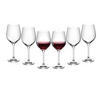 Gerlach 1760 Lot de 6 verres à vin 530 ml Verres à vin blanc Verres à vin rouge Verre à vin Verre à vin universel Gobelets à vin blanc Passe au lave-vaisselle Celestia