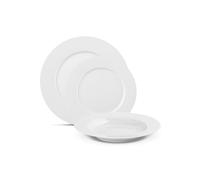 Gerlach 1760 Service de Table - Vaisselle 18 Pièces pour 6 Personnes - Assiettes et Bols en Porcelaine - Modern New