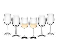 Gerlach 1760 Verres à vin Verres à vin blanc Lot de 6 verres à vin blanc 280 ml Verre à vin en cristal Passe au lave-vaisselle Débit