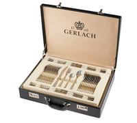 Gerlach | Un ensemble de couverts dans une valise élégante de 68 pcs - Valor | 18/10 Steel