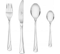 Gerlach Value Set of Couverts pour 6 personnes, lavables au lave-vaisselle, acier inoxydable, 24 pièces