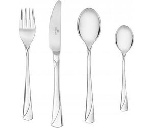 Gerlach Value Set of Couverts pour 6 personnes, lavables au lave-vaisselle, acier inoxydable, 24 pièces