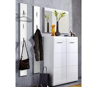 Germania 8713-84 GW de Adana Kit de Garde-Robe, MDF, Panneau de Particules de, Blanc, 36.00 x 150.00 x 197.00 cm