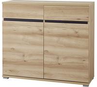 GERMANIA DIE MÖBELMACHER Commode 3477-228 GW-Lisbonne en imitation hêtre fin, 96 x 88 x 40 cm (LxHxP)